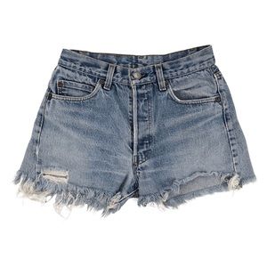 Levi’s 505 Denim Jean Shorts Vintage 90s Reworked Upcycled